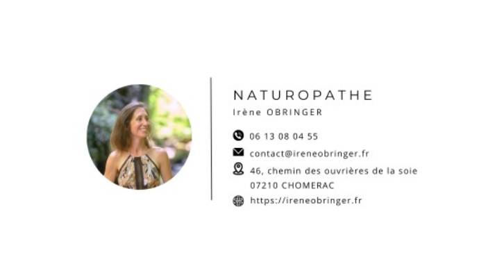 Irène OBRINGER, Naturopathe en Ardèche (07)