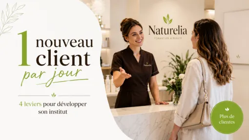 Naturelia vous explique comment attirer un nouveau client par jour dans son institut de beauté ?