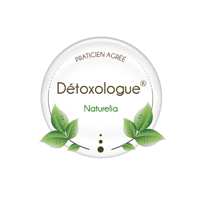 Logo officiel de la formation Détoxologue Naturelia à Villefranche sur Saône 