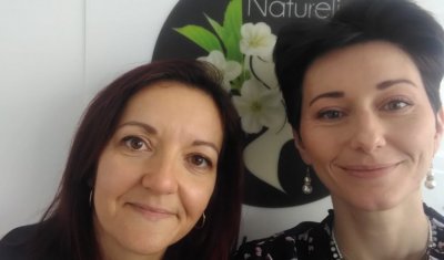 Elodie Vialle et Stéphanie Dulac, Co-gérante du centre de formation Naturelia