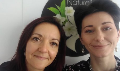 Elodie Vialle et Stéphanie Dulac, Co-gérante du centre de formation Naturelia