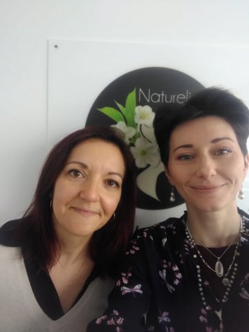 Elodie Vialle et Stéphanie Dulac, Co-gérante du centre de formation Naturelia