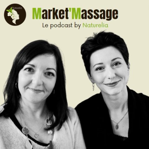 Je découvre le podcast " Market Massage " sur Spotify -  Je découvre le podcast " Market Massage " sur Apple Podcast
