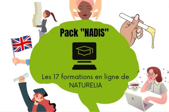 Pack Nadis - Les 17 formations en ligne de Naturelia !