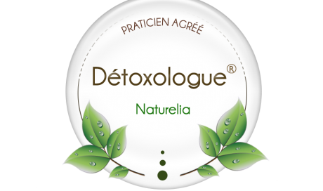 Logo officiel de la formation Détoxologue Naturelia à Villefranche sur Saône 